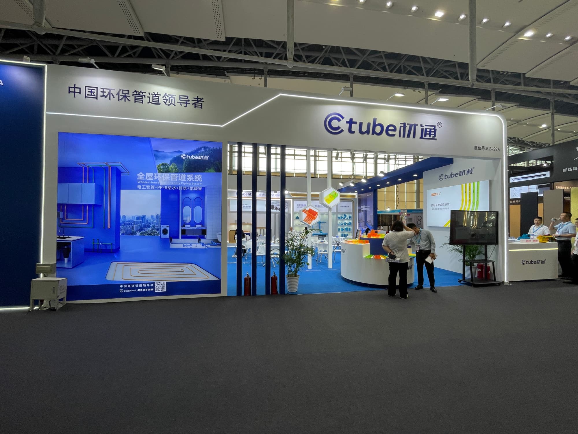 中小建材企業參展，廣州建博會高性價比展臺搭建方案探討